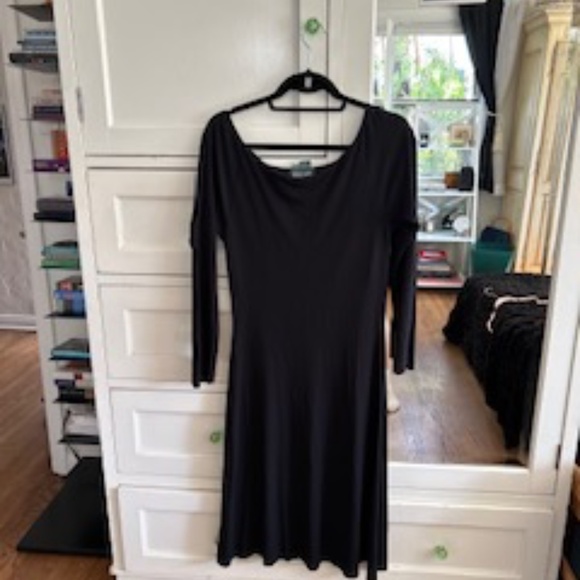 Ralph Lauren Black long-sleeve Sheath Dress - Picture 3 of 4